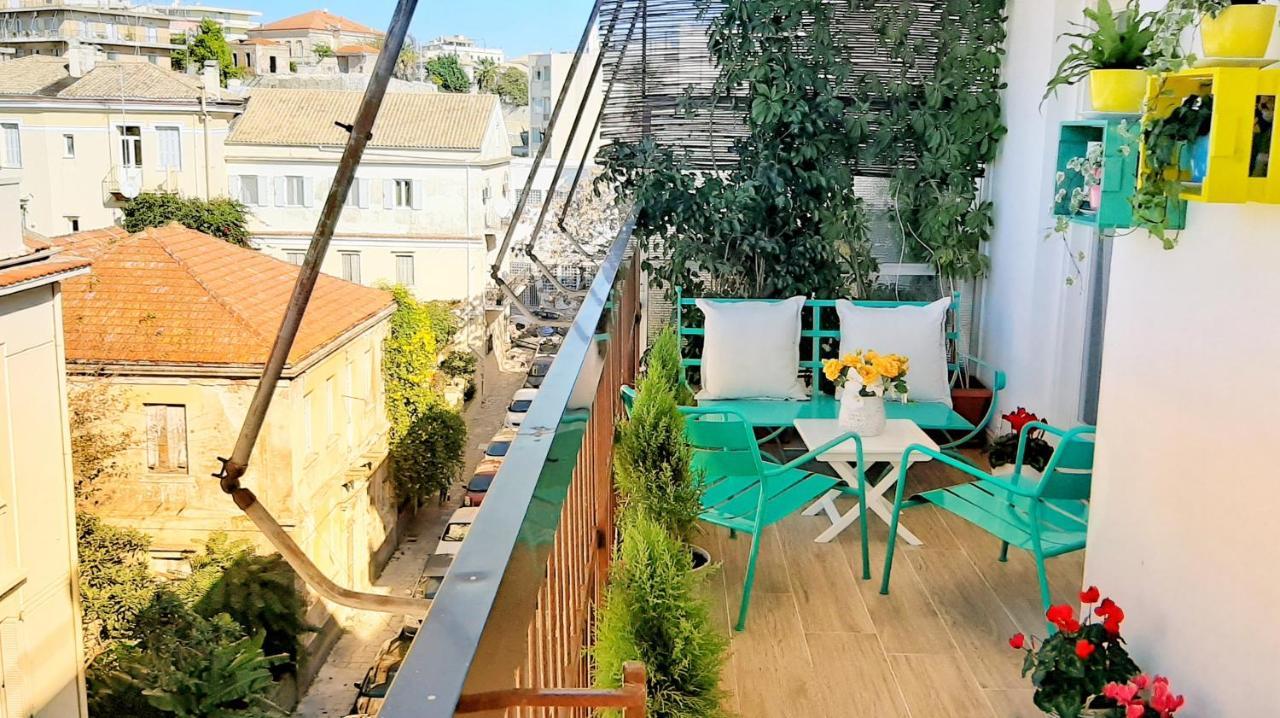 Aay- Best Corfu Town & Sea Apart 2Bedroom Renovated + Lift / Comfy&Design+Wifi エクステリア 写真