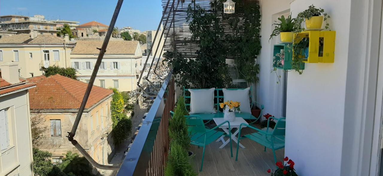 Aay- Best Corfu Town & Sea Apart 2Bedroom Renovated + Lift / Comfy&Design+Wifi エクステリア 写真